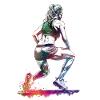 Fitness sport art