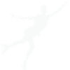 Skøjteløb Silhouette Skøjter