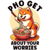 Funny Pho Shiba Inu