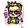 Cooler kleiner Junge