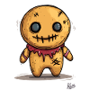 Voodoo Doll Gingerbread Man