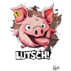 Funny pig says: Suck