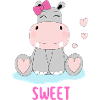 Hippopotame doux