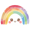 Kawaii Cute Rainbow