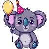 Koala Anniversaire Bébé
