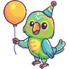 Parrot Birthday Baby