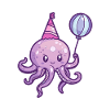 Octopus Birthday Baby