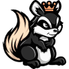 Skunk Comic Crown