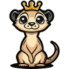 Meerkat Comic Crown
