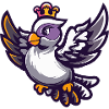 Dove Bird Comic Crown