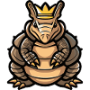 Armadillo Comic Crown
