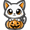 Cat Halloween Cat Comic