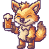 Wolf Bier Pixel