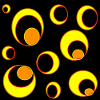 yellow and orange circles
