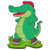 Krokodil Inline skating Rollschuhe