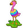 Oeuf de Pâques Flamingo