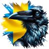 Raven - Dalsland Landscape Animals Sweden