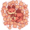 Autumn Leaves Fox