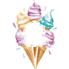 Eiscreme Süßigkeiten Eismilch
