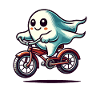 Vélo Ghost Spooky Season Outfit