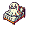 Sad Ghost Funny Ghost Design