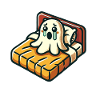 Sad Ghost Funny Ghost Design