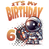 Graffiti Astronaut 6th Birthday