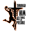 Basketball chrétien Christ Jésus Christianisme