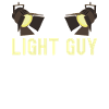 Technicien d’éclairage drôle