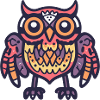 Owl Halloween Comic Zombie