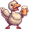 Goose Beer Pixel