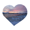 Norway Sunset Heart