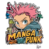 Japan Manga Graffiti Punk