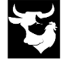 Respect des silhouettes d’animaux Bœuf, Cochon, Poulet