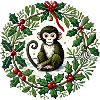 Singe de Noël