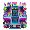 Retro Arcade Level Up for gamere og nostalgikere