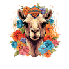Camel Camel Head Flowers