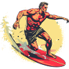 Graphisme Surfer