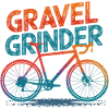 Gravel Grinder Bicycle Illustration