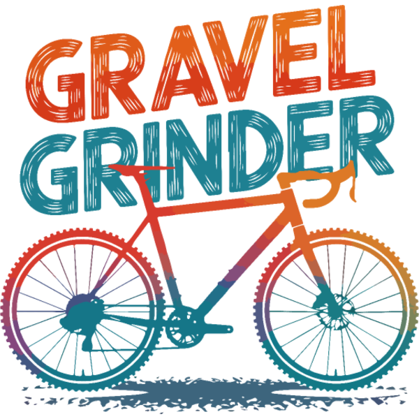 Koszulka "Gravel Grinder w żywych gradientach"