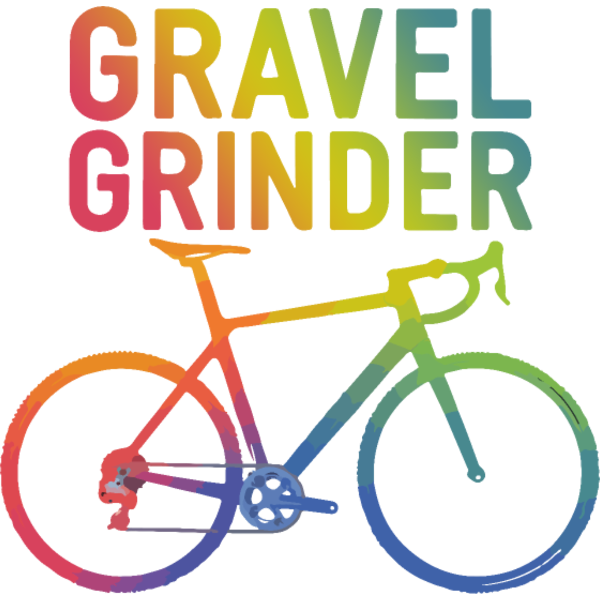 Koszulka "Gravel Grinder - rower szutrow gradient i kolory"