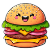 Kawaii Burger Delight