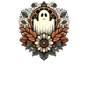 Cute ghost portrait