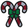 Christmas sweets embroidered