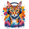 Kreativer Katzen DJ