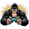 Gorille de jeu
