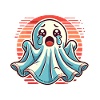 Sad Ghost Cute Weeping Ghosts