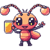 Ant Beer Pixel