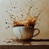 Coffee Cup Explosion