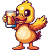 Bière de canard Pixel
